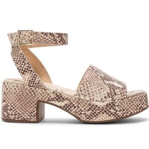 Anthro Seychelles Calming Influence Platform Sandals